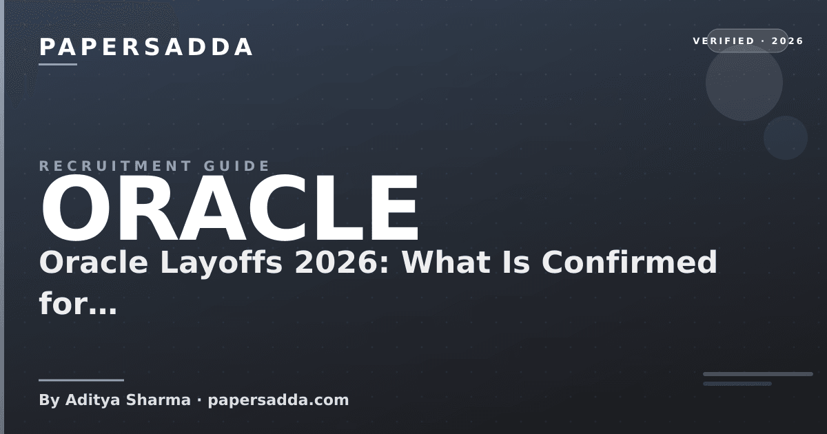 Oracle layoffs 2026: what Oracle has confirmed and what employees in India should check